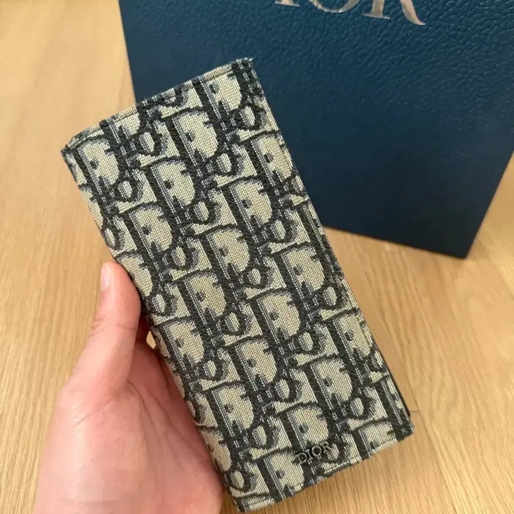 [BUNJANG] Dior Oblique Vertical Long Wallet / 디올 오블리크 버티컬 남성 장지갑 2OBBC002YSE H05E
