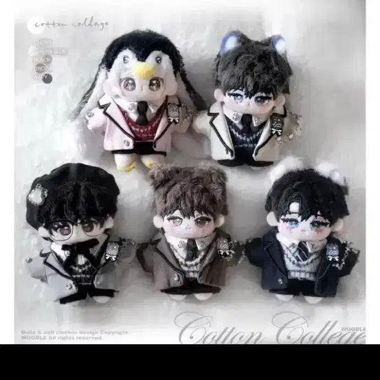 [BUNJANG] WOOBAL Cotton College 5cm All-in-One Photocard Holder Bundle Set / 미개봉) 우블 코튼컬리지 5cm 올인 원가이하양도