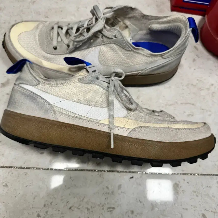 [BUNJANG] Nike Tom Sachs General Purpose Shoe Light Cream / 나이키 톰삭스 gps 제너럴 라이트 크림 W290