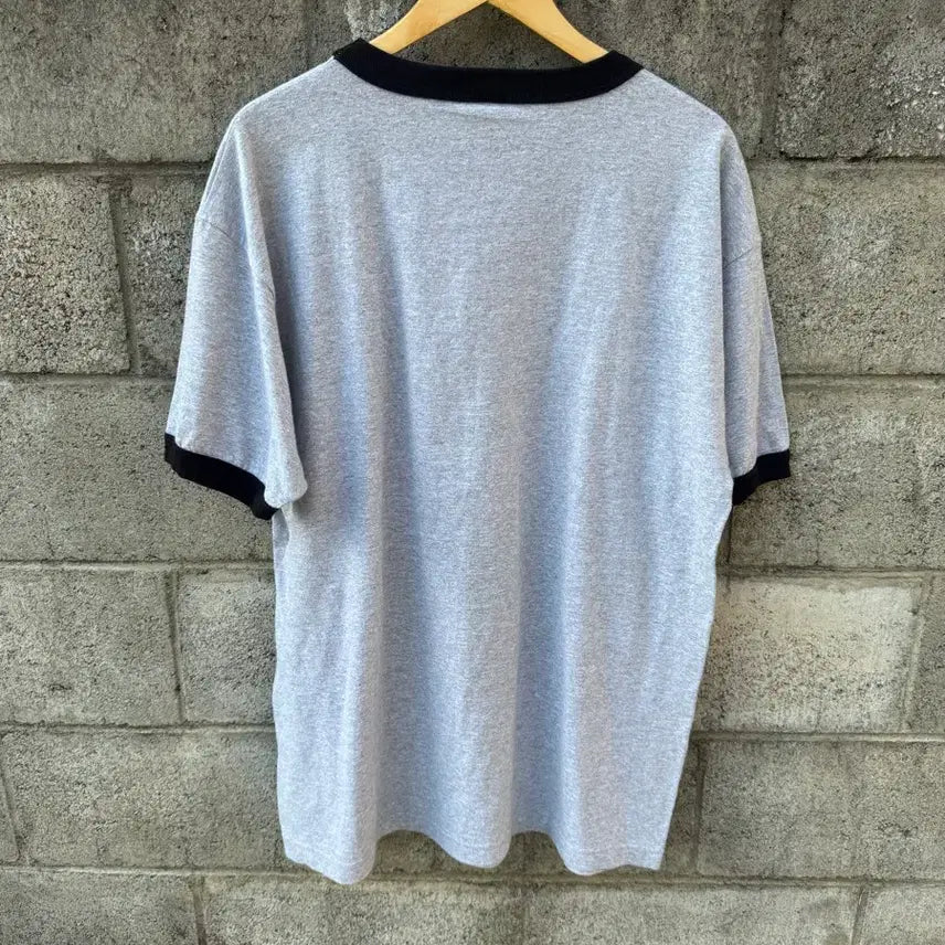 [BUNJANG] Alstyle California Republic Ringer T-Shirt XL / Alstyle 빈티지 캘리포니아공화국 프린팅 링거티 반팔 티셔츠 xl