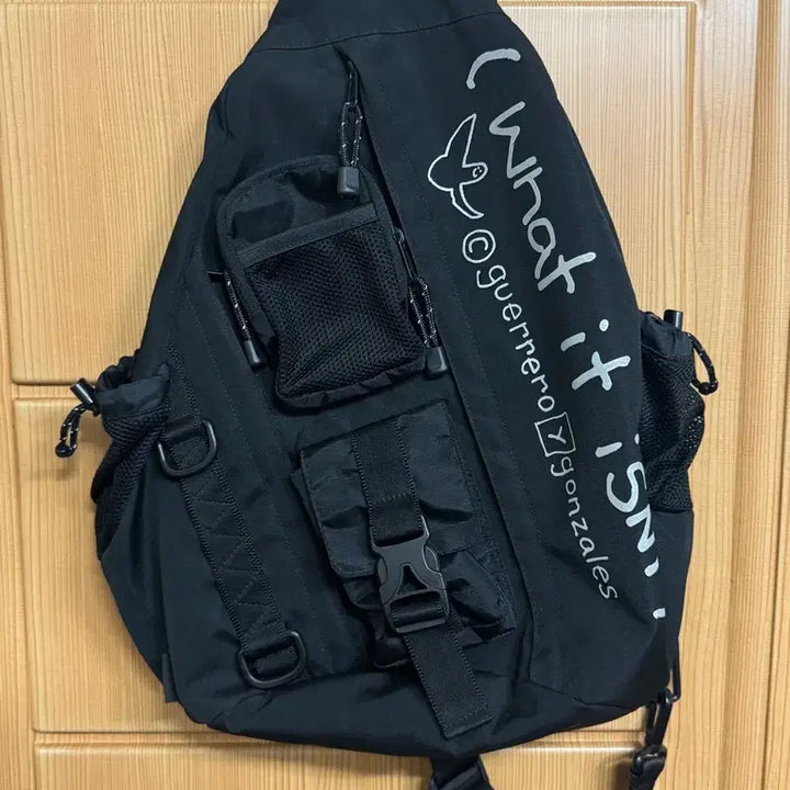[BUNJANG] What it isn Utility Bag Black / 와릿이즌 유틸리티백 블랙