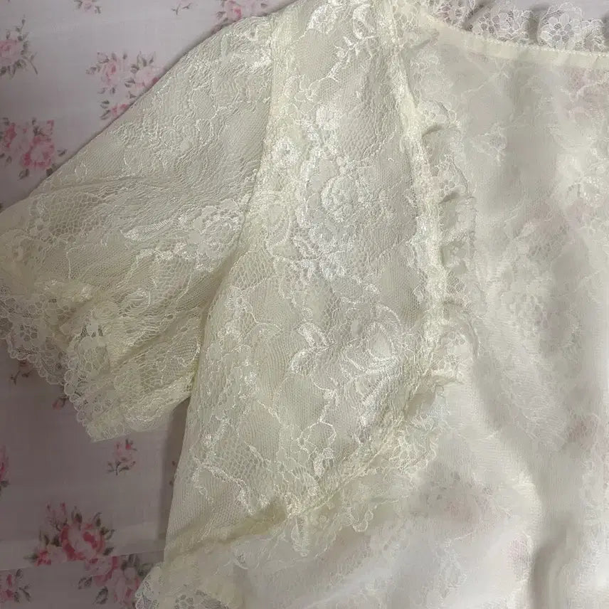 [BUNJANG] Vintage Lace Bolero / 빈티지 레이스 볼레로