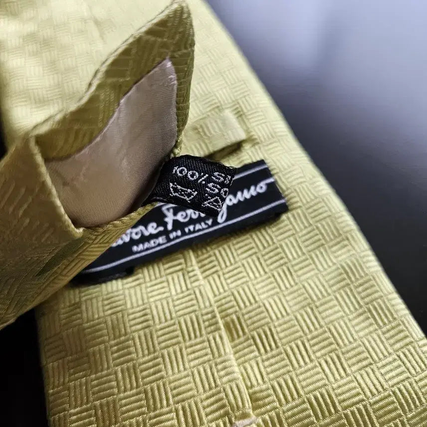 [BUNJANG] Salvatore Ferragamo 100% Silk Tie / 페라가모 실크100 넥타이