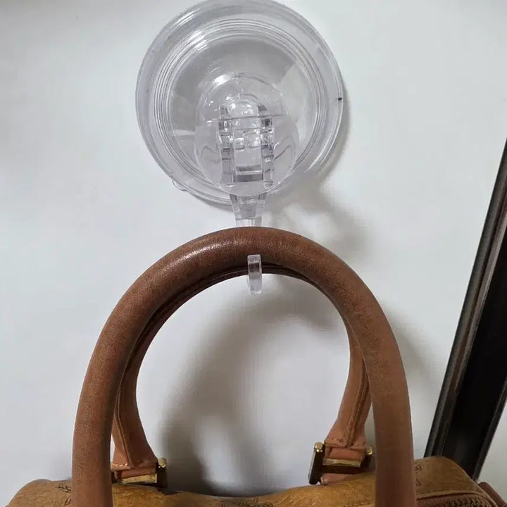 [BUNJANG] MCM Logo Boston Bag Brown Tote Bag / MCM 로고 보스턴백 브라운 토트백