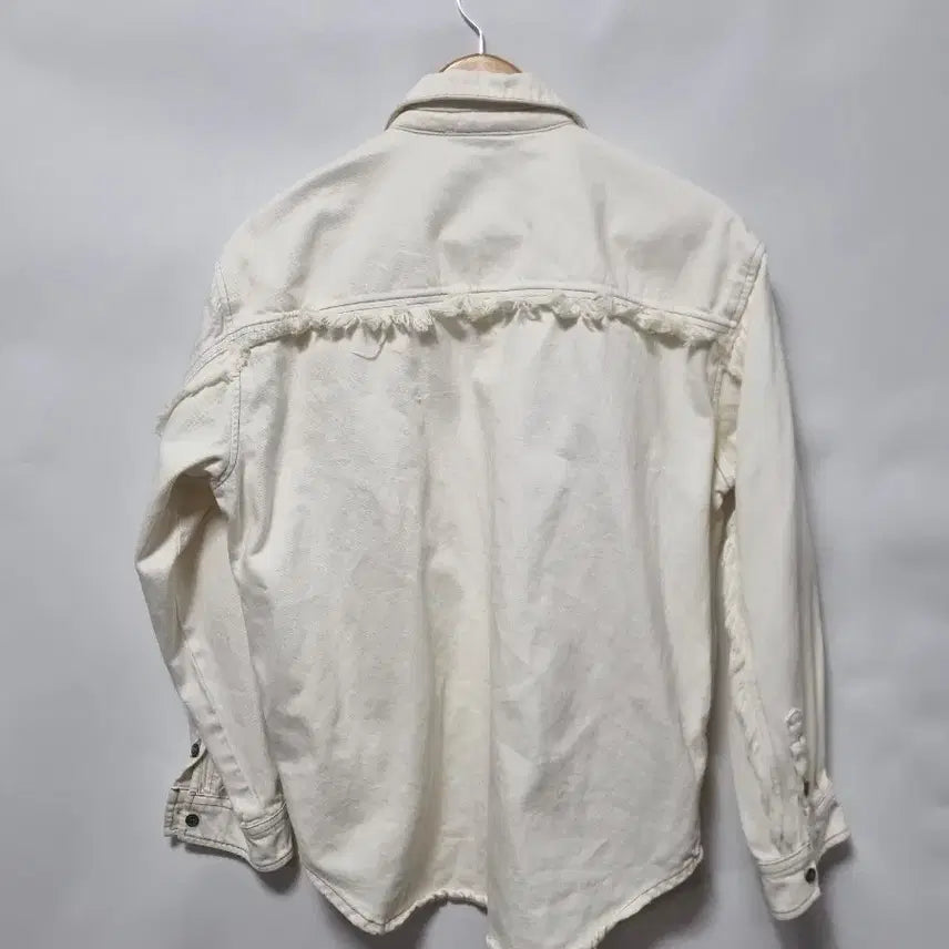 [BUNJANG] Berenice Ivory Denim Shirt / Berenice 아이보리 데님 셔츠 90