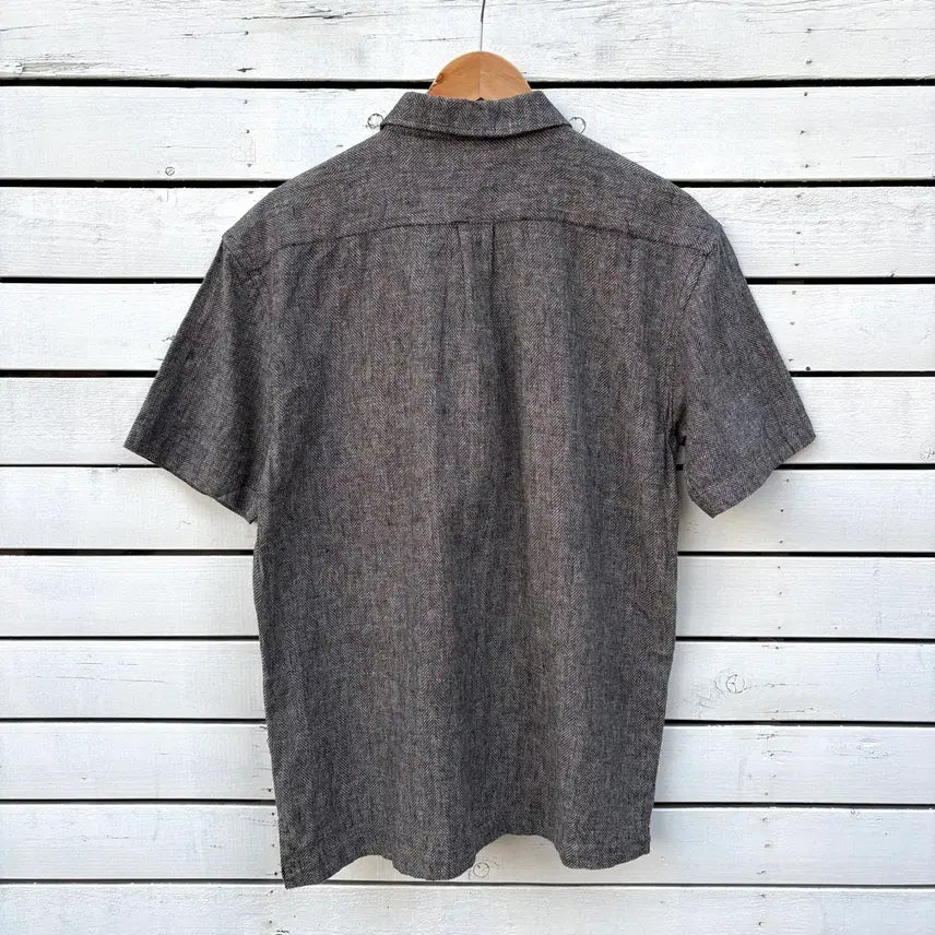[BUNJANG] Ysaccs Yohji Yamamoto Short Sleeve Zip-Up Shirt (New) / Ysaccs 요지야마모토 반팔 집업 셔츠 (새상품)