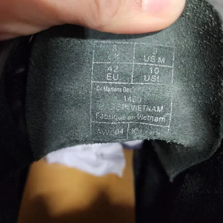 [BUNJANG] Dr. Martens 8-Hole Lace-Up Boots / 닥터마틴 블랙 8홀  레이스업  부츠 EU42 uk8