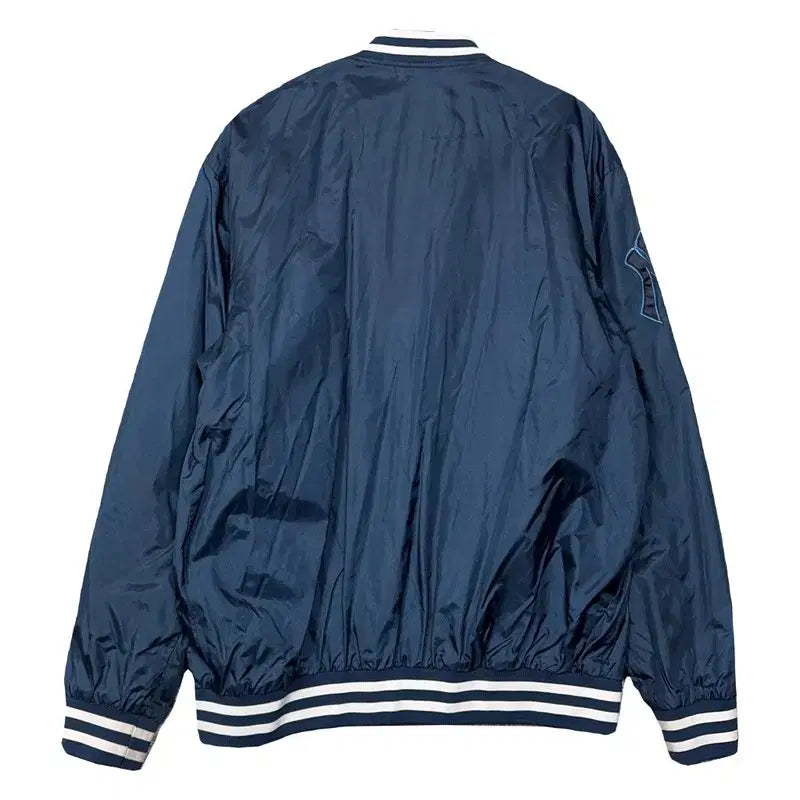 [BUNJANG] MLB New York Yankees Varsity Jacket Navy / 엠엘비 뉴욕양키즈 네이비 바시티 100