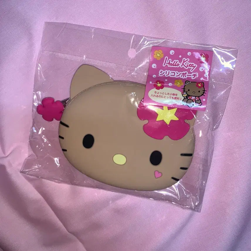 [BUNJANG] Hello Kitty Garu Silicone Coin Pouch / 헬로키티 갸루 실리콘 동전지갑 파우치