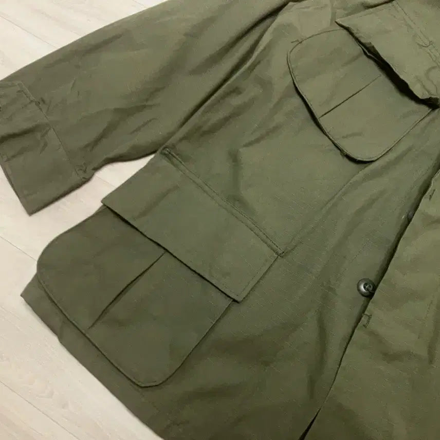 [BUNJANG] US Military Tropical Combat Coat Jungle Fatigue Jacket Medium Short / 오리지널 미군 정글 퍼티그 자켓 미디움