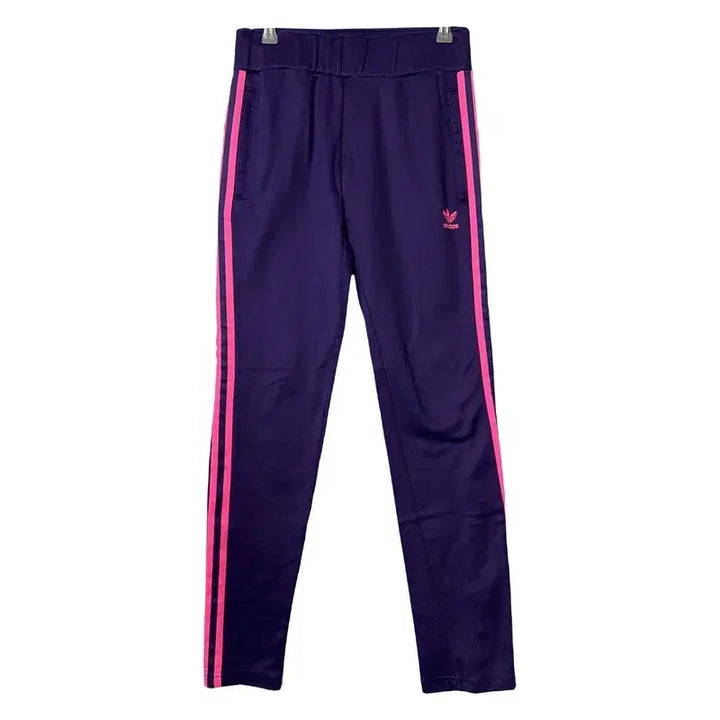 [BUNJANG] Adidas Purple Three-Stripes Track Pants 85 / 아디다스 퍼플 삼선 트레이닝 팬츠 85