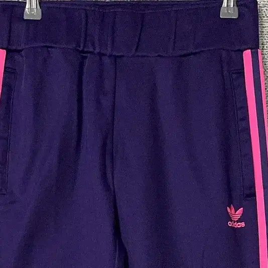 [BUNJANG] Adidas Purple Three-Stripes Track Pants 85 / 아디다스 퍼플 삼선 트레이닝 팬츠 85