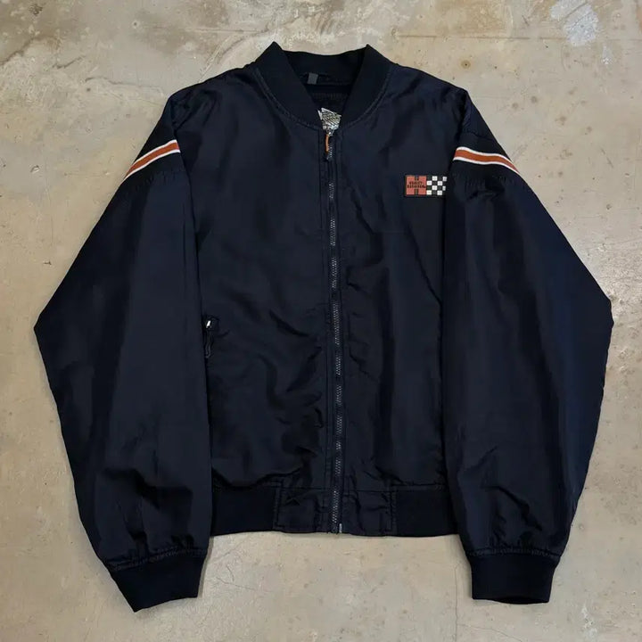 [BUNJANG] Harley-Davidson Black Racing Jacket / 할리데이비슨 블랙 레이싱 자켓