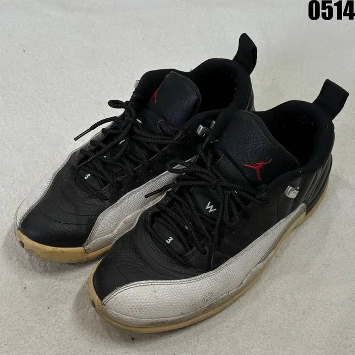 [BUNJANG] Nike Air Jordan 12 Black White / 나이키 에어 조던 12 블랙 화이트 260
