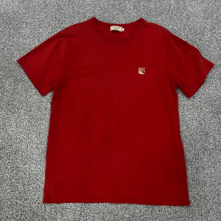 [BUNJANG] Maison Kitsuné Embroidered T-Shirt / 메종키츠네 자수 반팔티