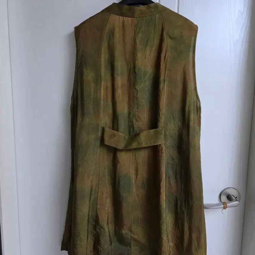[BUNJANG] 100% Rayon Natural Dye Vest / Shirt Set / 인견100%  천연염색 조끼/ 셔츠