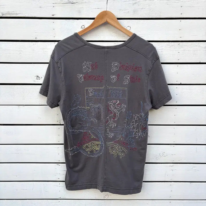 [BUNJANG] Diesel V-Neck Short Sleeve T-Shirt - Men&