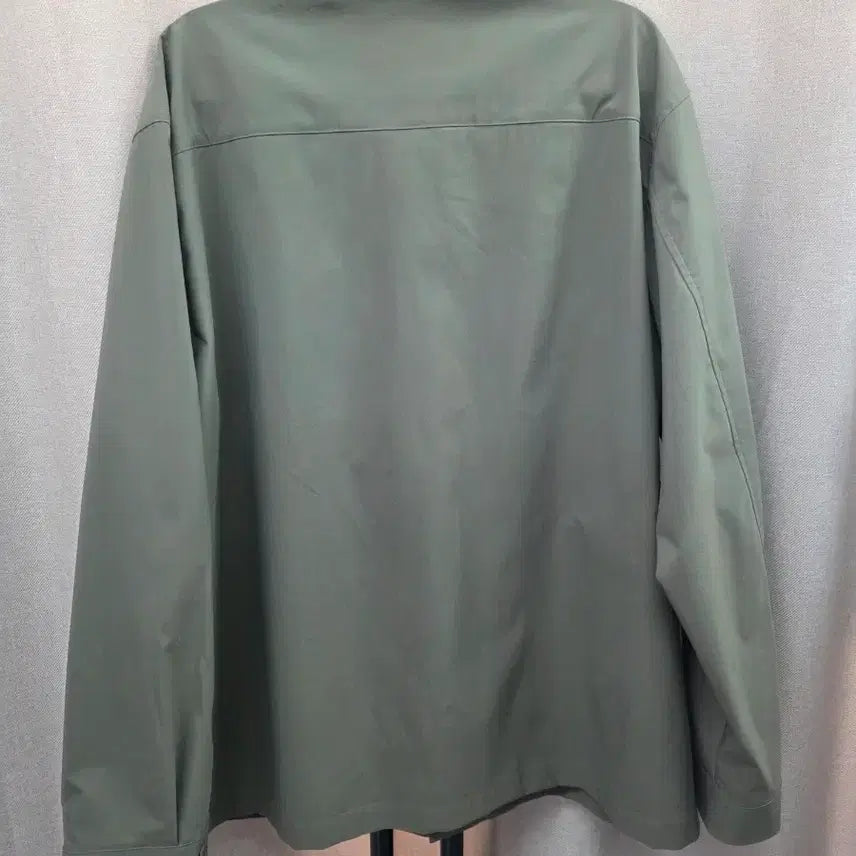 [BUNJANG] Uniqlo Khaki Shirt Jacket XL / 유니클로 카키색 셔츠형 자켓