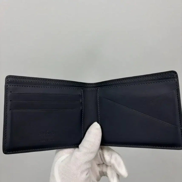 [BUNJANG] Louis Vuitton Eclipse Shadow Multiple Wallet Navy / 루이비통 이클립스 쉐도우 멀티플 월릿 반지갑 Navy