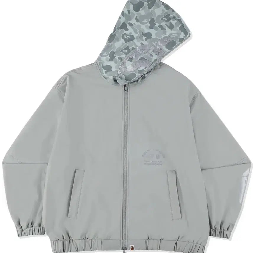 [BUNJANG] BAPE x New Balance Hoodie Jacket Grey / 베이프 x 뉴발란스 후디 자켓 그레이