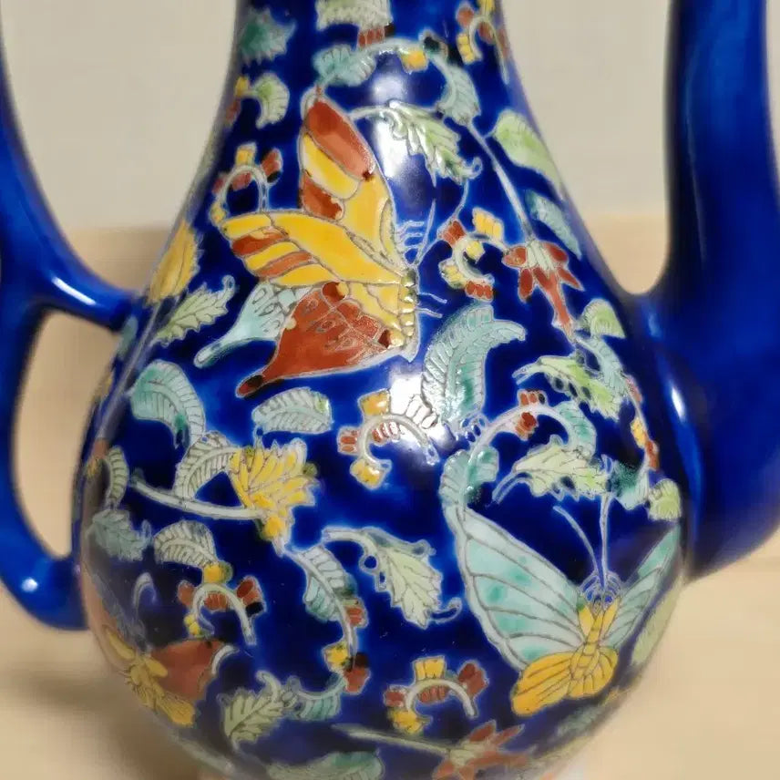 [BUNJANG] Celadon Porcelain Teapot with Signature Seal / 낙관 수결 있는 도자기 주전자 작품