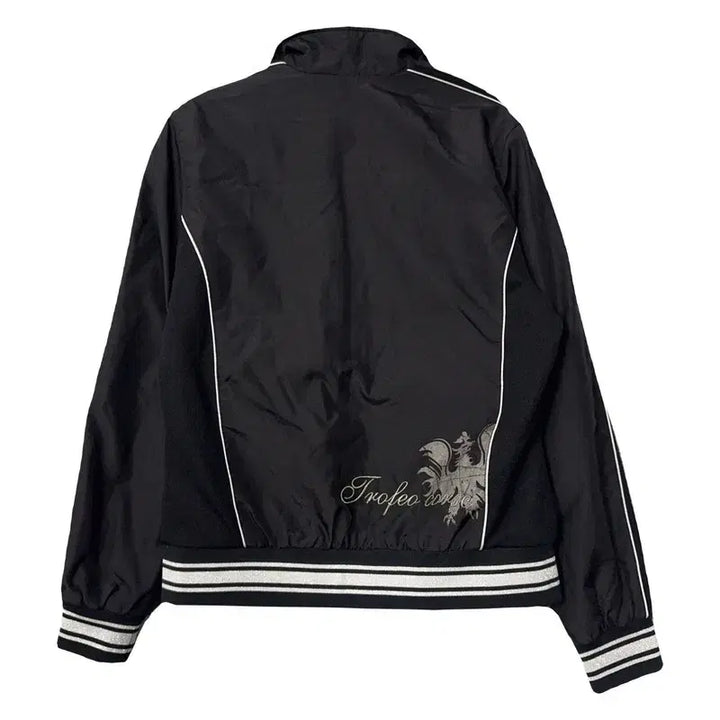 [BUNJANG] Fila Black Logo Functional Zip-Up Jacket Size 95 / 휠라 블랙 로고 기능성 집업 95