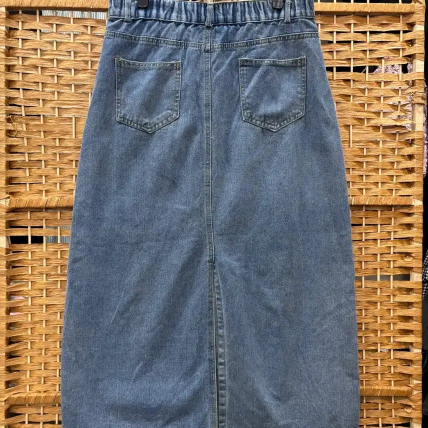 [BUNJANG] Denim Tight Skirt / 데님 타이트 치마