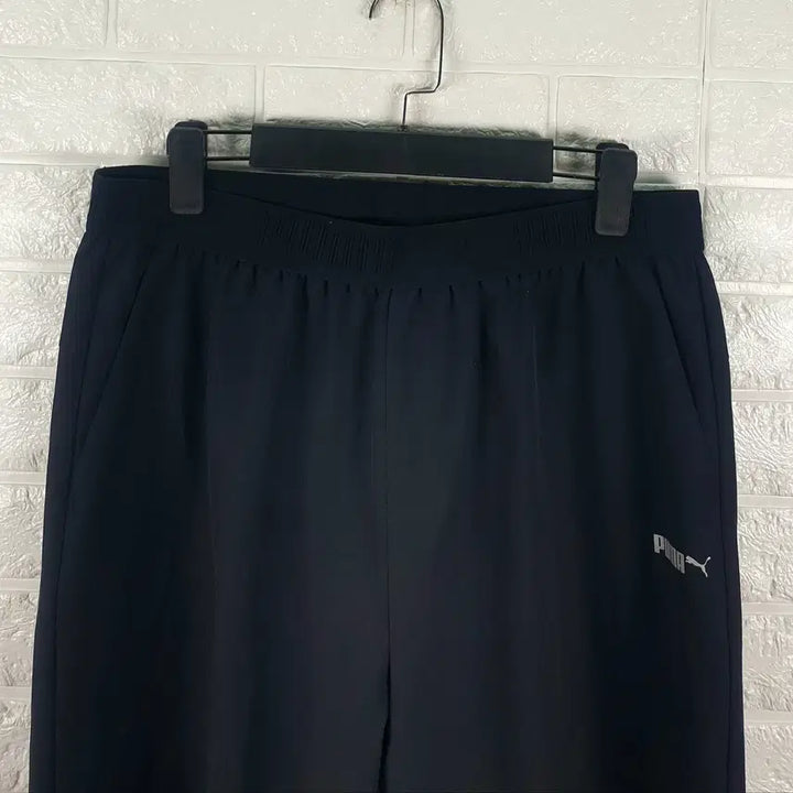 [BUNJANG] Puma 7-Button Banding Pants Black / [35]푸마 7부 밴딩바지