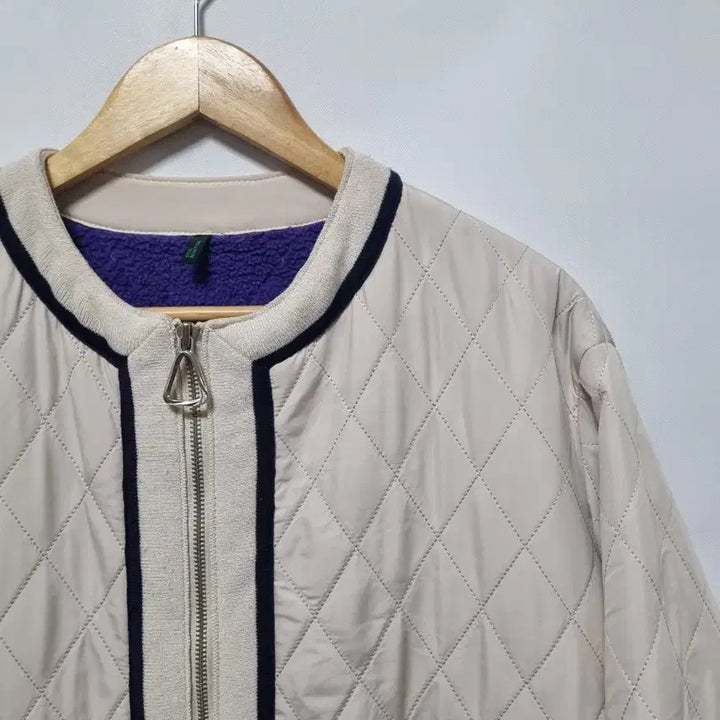[BUNJANG] Benetton Quilted Long Coat / 베네통 퀼팅  롱 코트 95