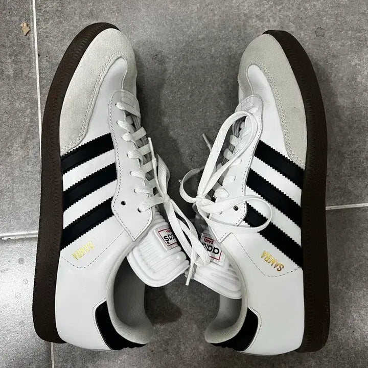 [BUNJANG] Adidas Samba OG Cloud White Sneakers / 아디다스 삼바 OG 클라우드 화이트 스니커즈