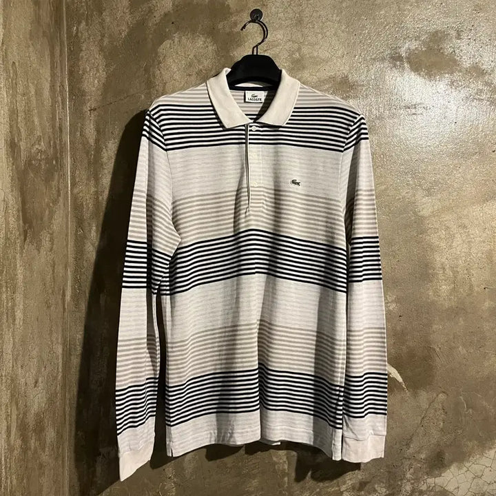 [BUNJANG] Lacoste Long Sleeve Polo Shirt / 라코스테 긴팔카라티