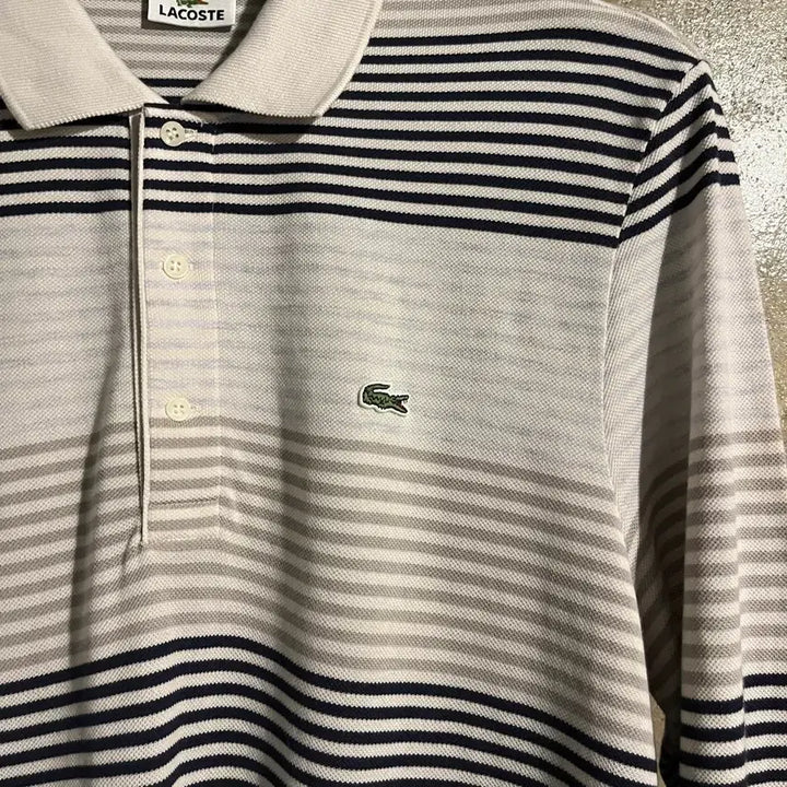 [BUNJANG] Lacoste Long Sleeve Polo Shirt / 라코스테 긴팔카라티