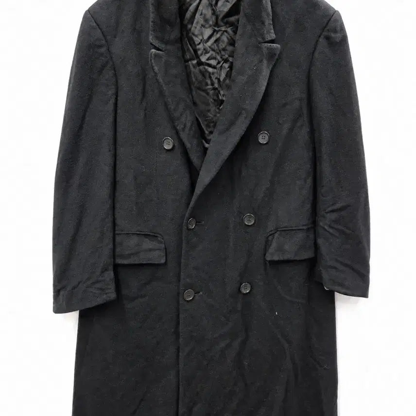 [BUNJANG] Marco Celini 100% Cashmere Double Coat / 마르코 셀리니 100% 캐시미어 더블 코트