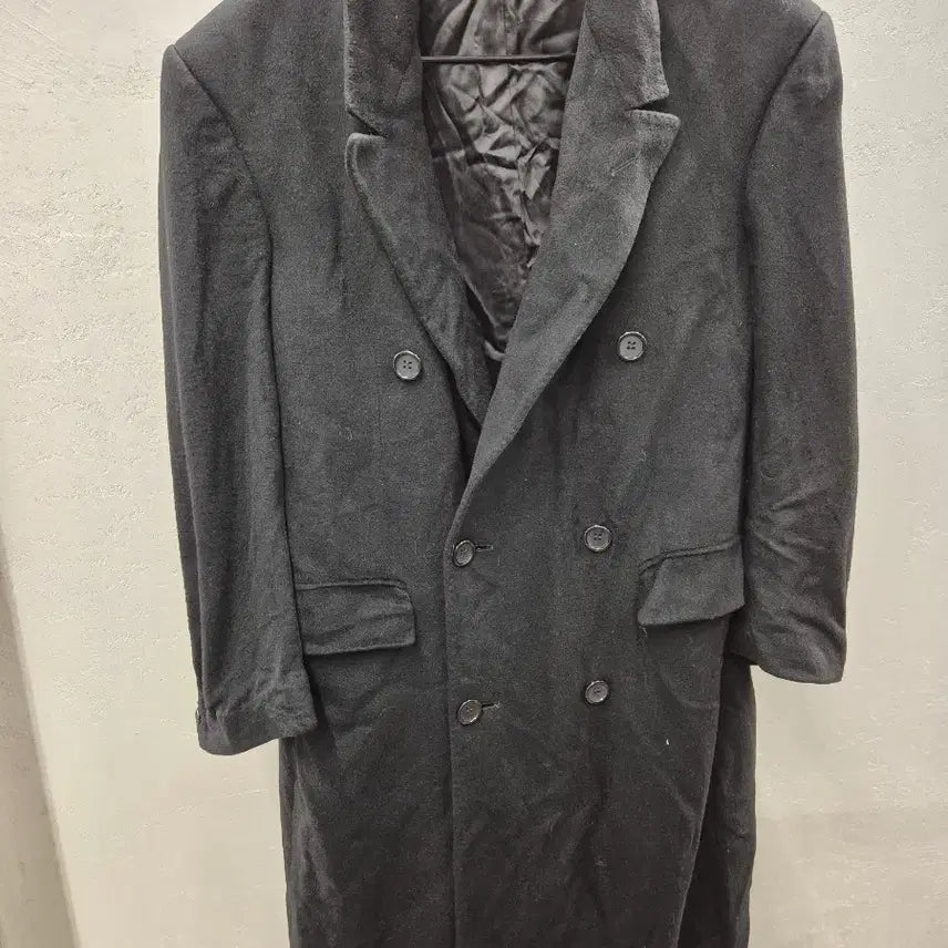 [BUNJANG] Marco Celini 100% Cashmere Double Coat / 마르코 셀리니 100% 캐시미어 더블 코트