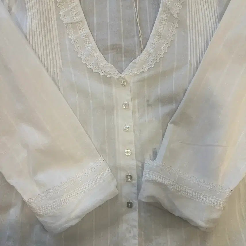 [BUNJANG] Via Plain Kim Go Eun Wearing Blouse / 김고은착용 비아플레인 블라우스