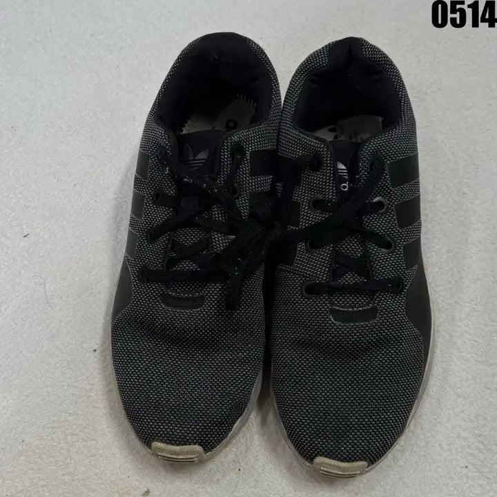 [BUNJANG] Adidas Black Three-Stripes Sneakers 245 / 아디다스 블랙 삼선 운동화 245