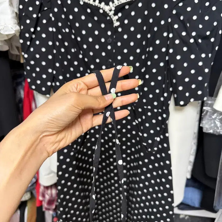 [BUNJANG] Polka Dot Dress / 도트원피스