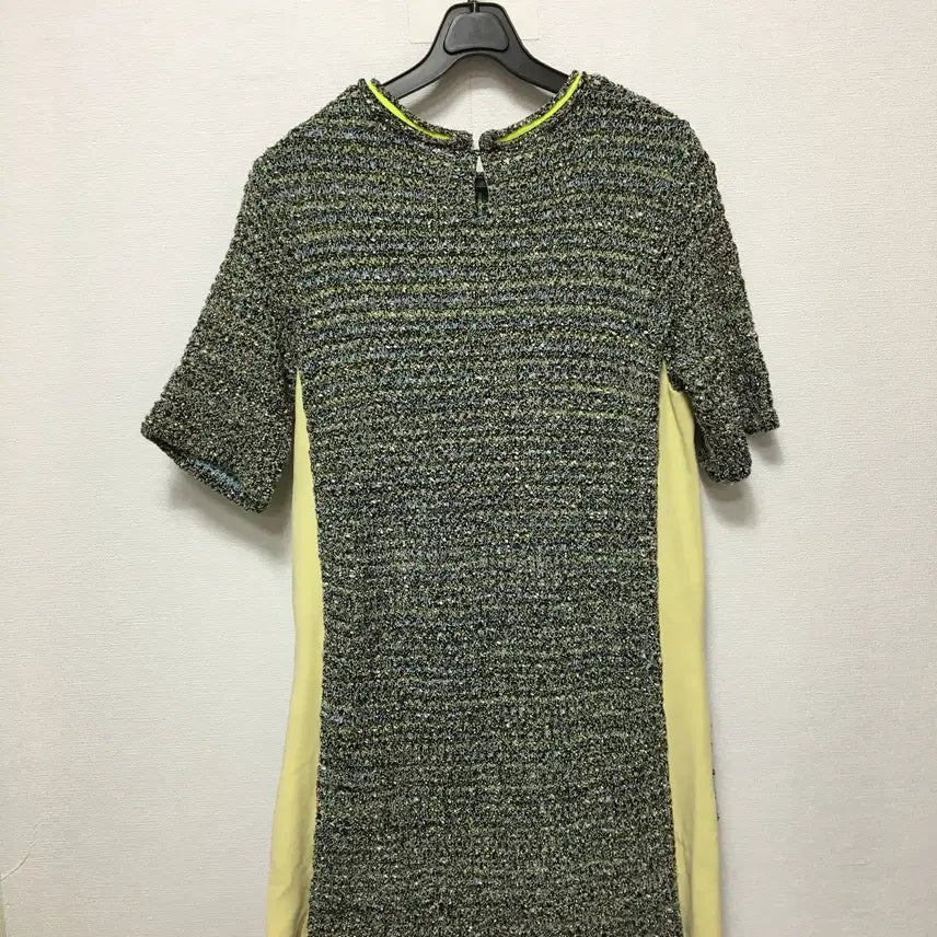[BUNJANG] Mine Half Sleeve Knit Dress / 한섬 마인 반팔 니트 원피스
