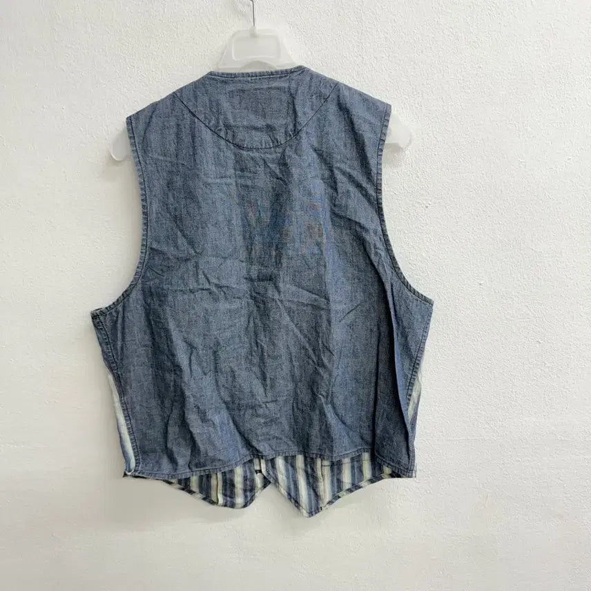 [BUNJANG] McGREGOR Vintage Striped Vest M / 맥그리거 JPN 빈티지 스트라이프 조끼 베스트 (M)