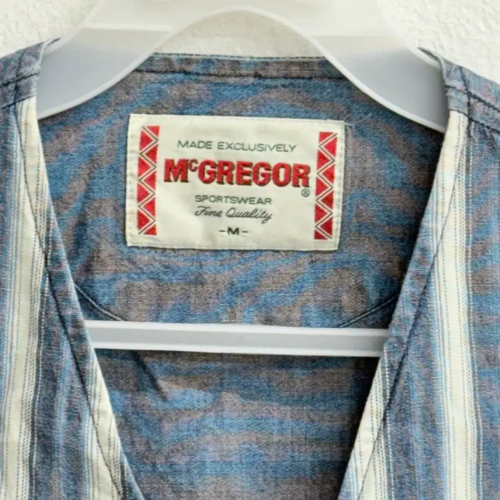 [BUNJANG] McGREGOR Vintage Striped Vest M / 맥그리거 JPN 빈티지 스트라이프 조끼 베스트 (M)
