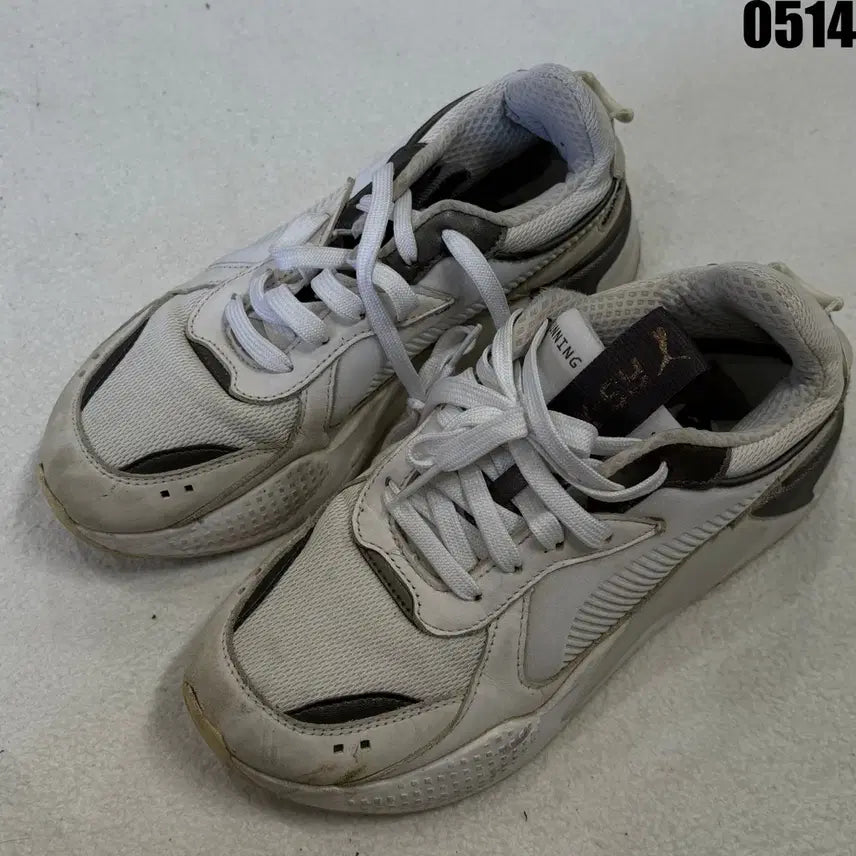 [BUNJANG] Puma RS-X White Sneakers Size 250 / 퓨마 RS-X 화이트 운동화 250