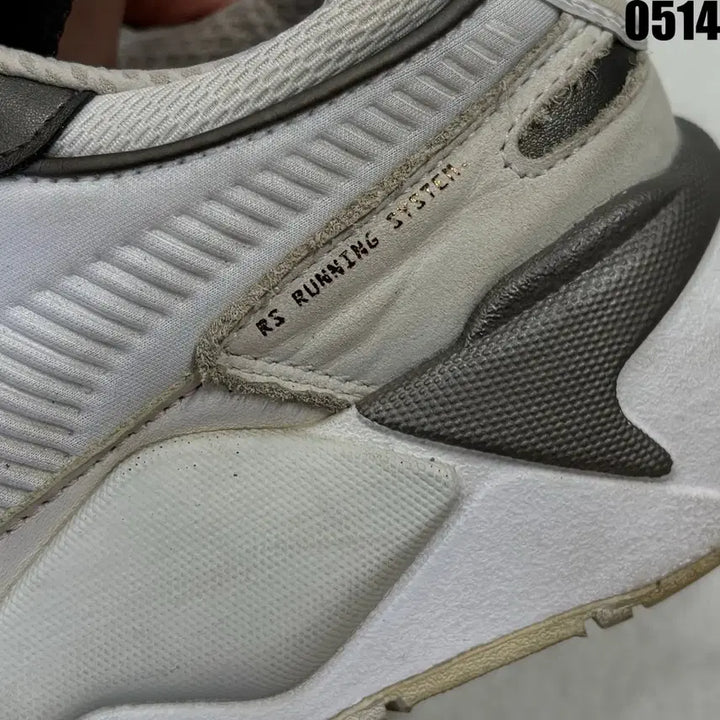 [BUNJANG] Puma RS-X White Sneakers Size 250 / 퓨마 RS-X 화이트 운동화 250