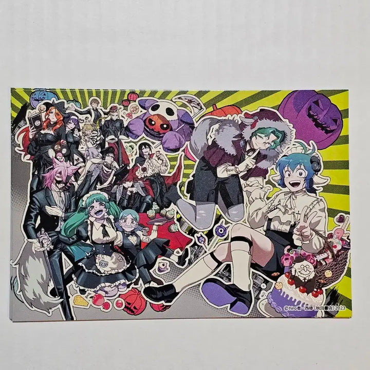 [BUNJANG] Welcome to Demon School! Iruma-kun Postcard Set - Iruma, Kirio, Clara, Alice, Faculty, Halloween / 악입문 마피아 포스트카드 엽서 이루마 키리오 클라라 아리스 교사진 할로윈