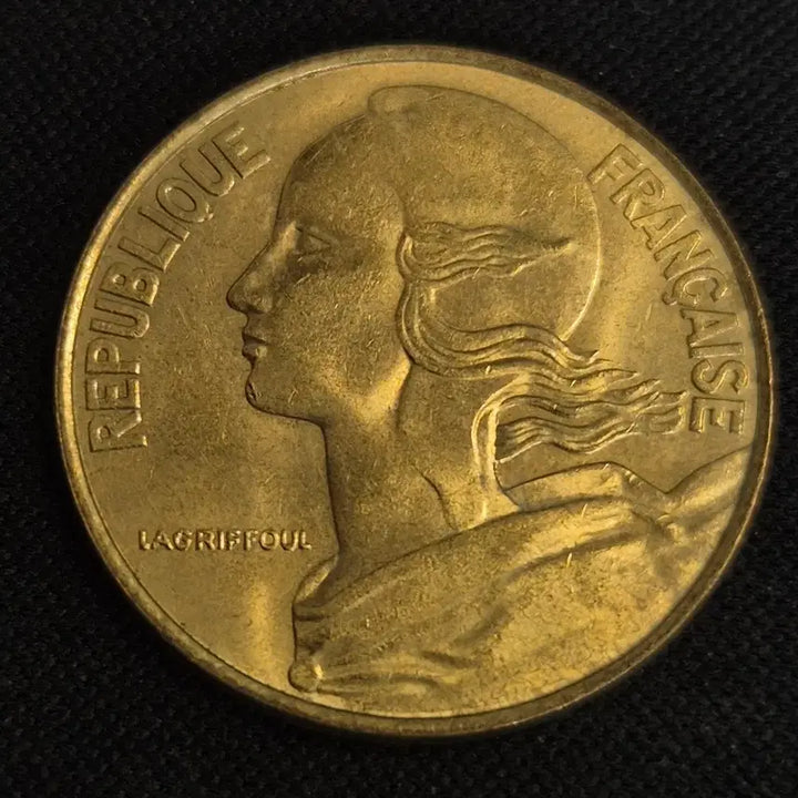 [BUNJANG] 1977 France 20 Centimes Coin / 1977년 프랑스 20상팀 동전 [EP. 2822]