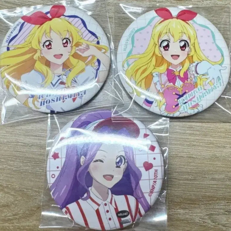 [BUNJANG] Aikatsu! Ichigo Mizuki Can Badge Bundle Set / 아이카츠 캔뱃지 일괄 판매 아이엠스타 이치고 미즈키