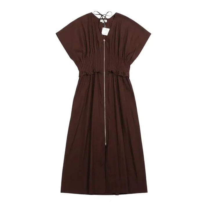 [BUNJANG] Entro Banding Zip-up Batwing Fit Dress / 여성L / 엔트로 밴딩 집업 가오리핏 원피스BR 0-24