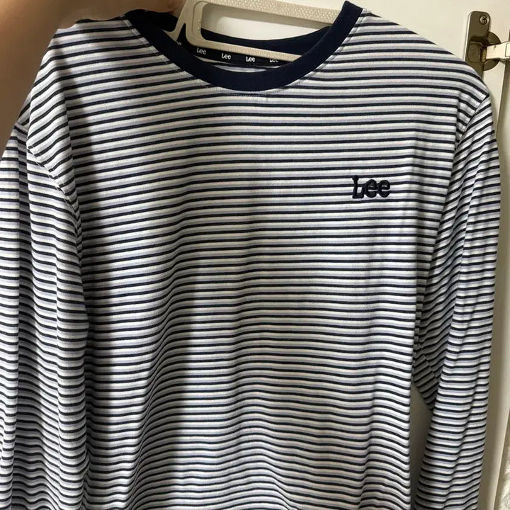 [BUNJANG] Lee Striped Long Sleeve T-Shirt / LEE 스트라이프 롱슬리브 티셔츠