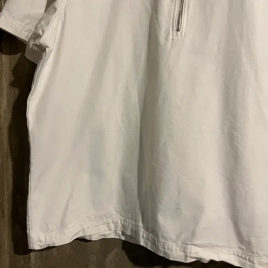 [BUNJANG] Nike Half-Zip Short-Sleeve T-Shirt / 나이키 반집업 반팔