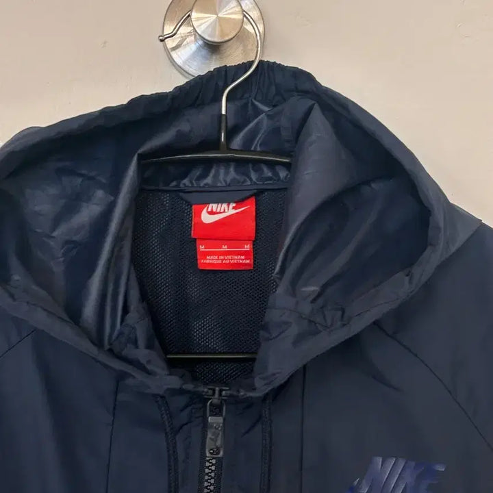 [BUNJANG] Nike Windbreaker Jacket Navy/Grey / 나이키 바람막이 M 네이비/그레이