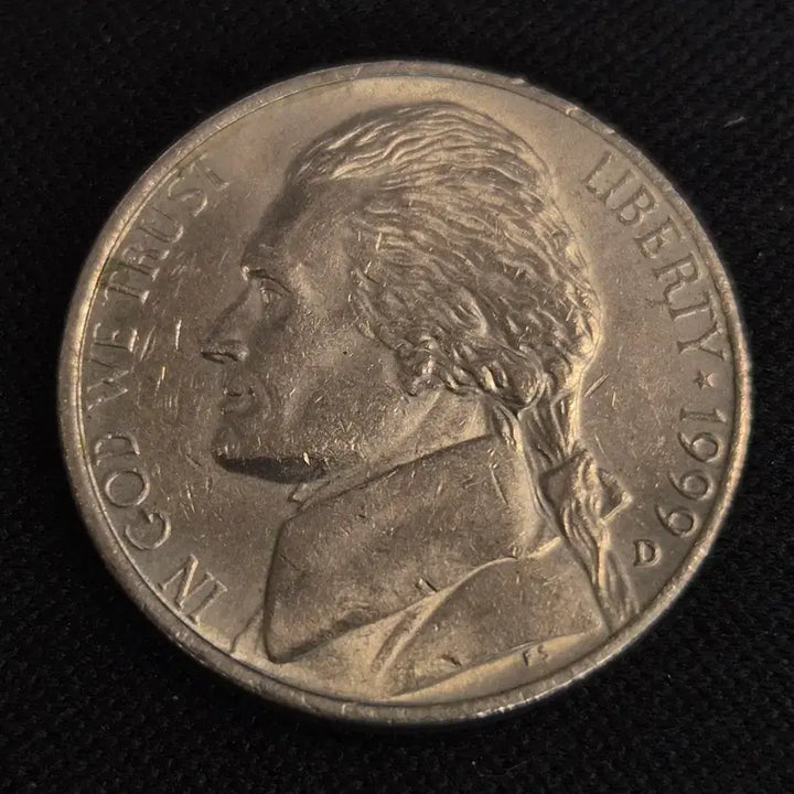 [BUNJANG] 1999 United States 5 Cent Coin / 1999년 미국 5센트 동전 [EP. 2824]